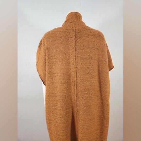Universal Thread - Open Front Longline Blanket Cardigan - OS (Mustard Yellow) - Picture 13 of 16
